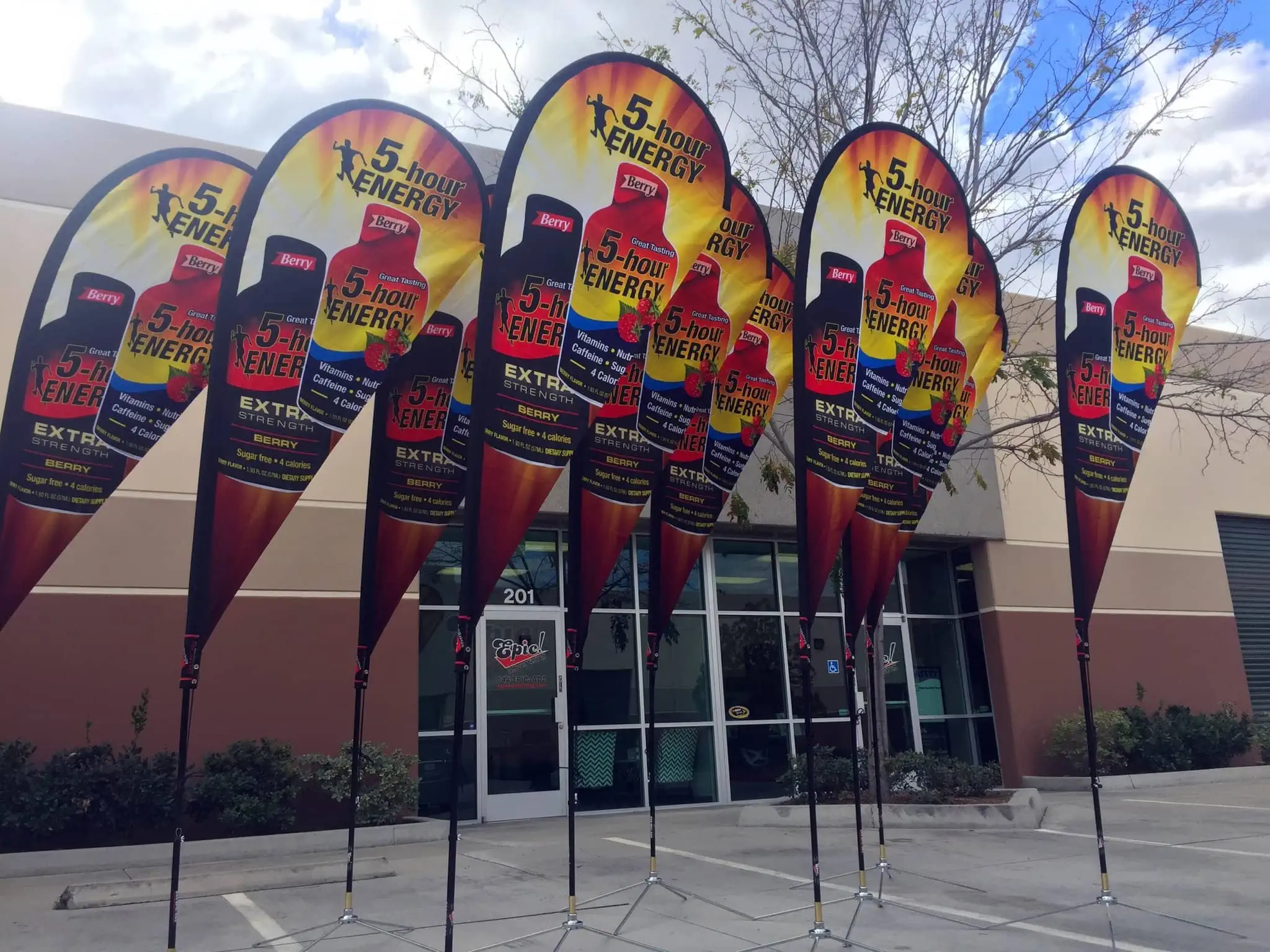 Corporate Event Flags